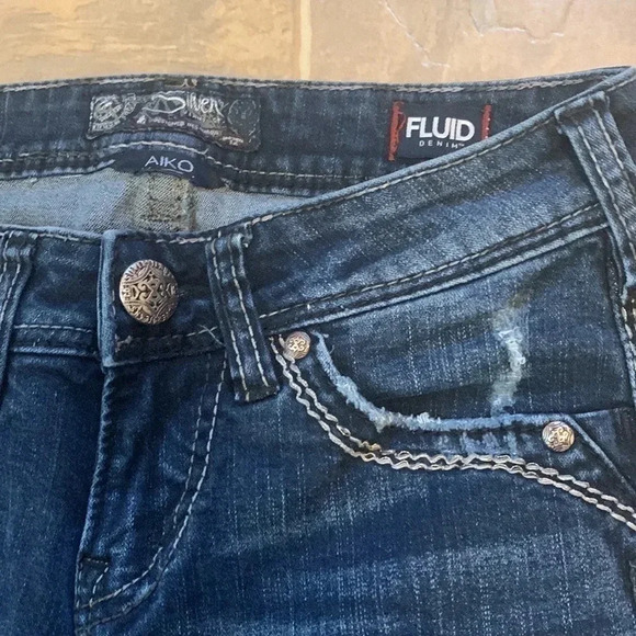 Silver aiko mid skinny jeans - Picture 2 of 7